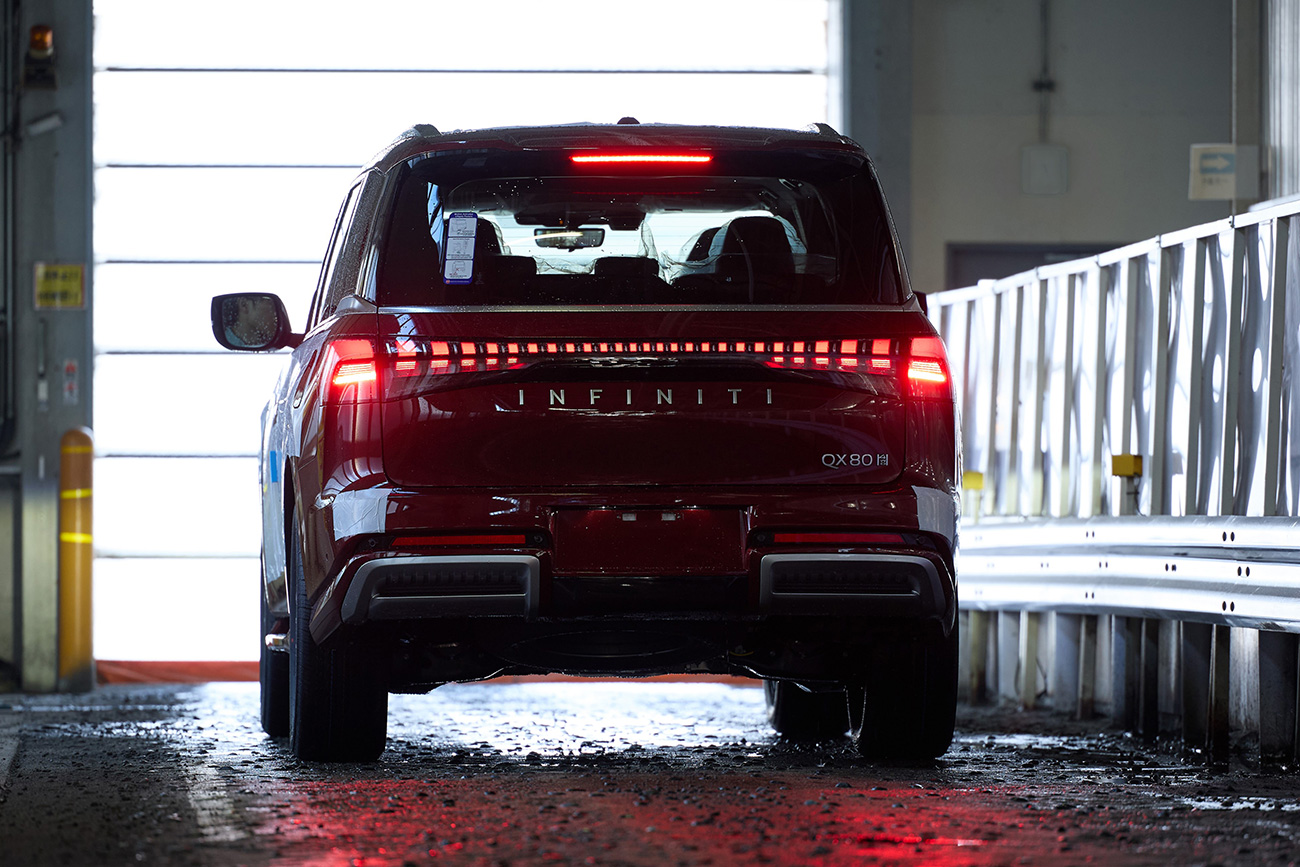 The all-new 2025 INFINITI QX80