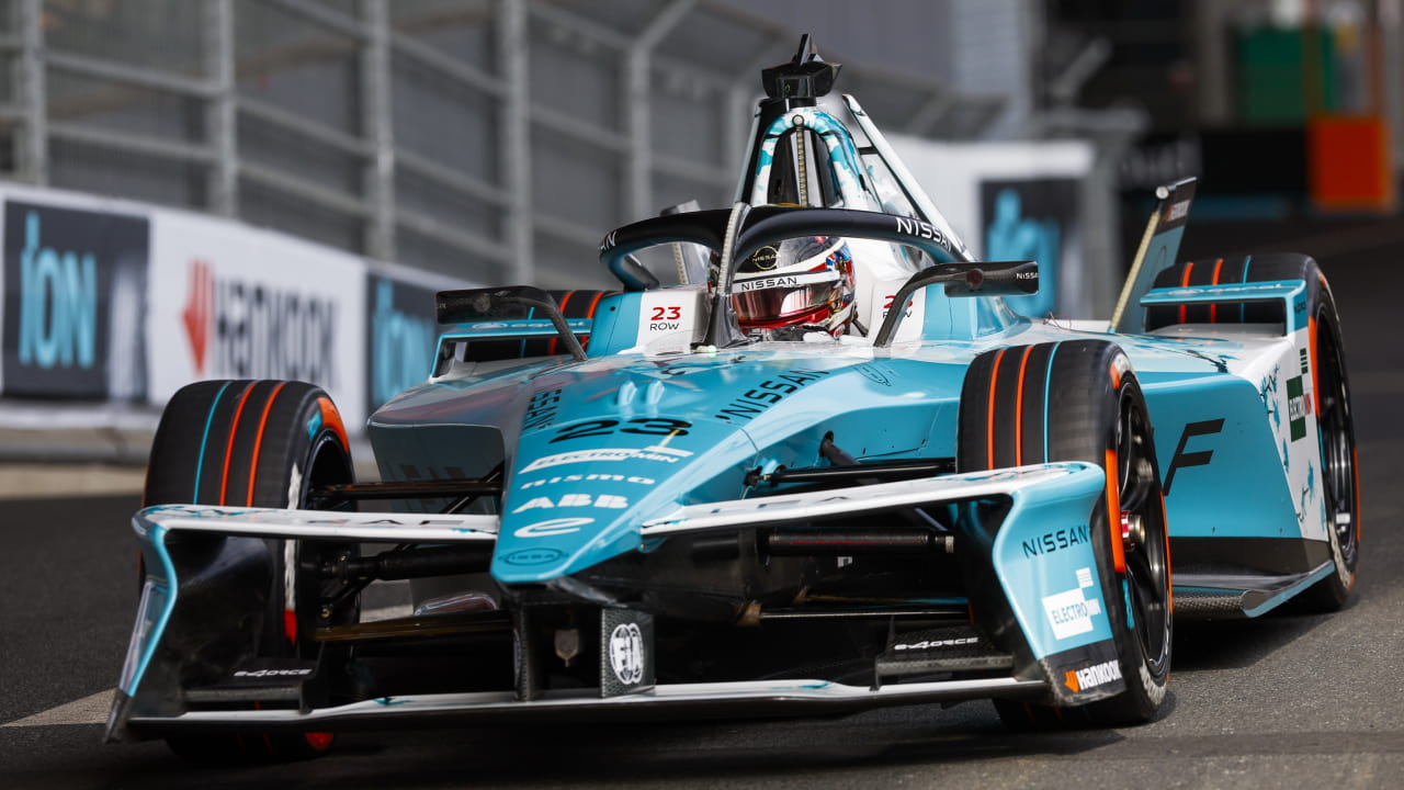 Nissan Formula E #23 racecar